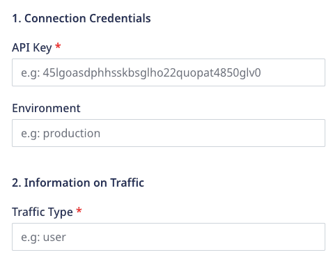 splitio connection settings